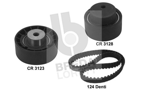 BREDA LORETT Hammasrihma komplekt KCD0697